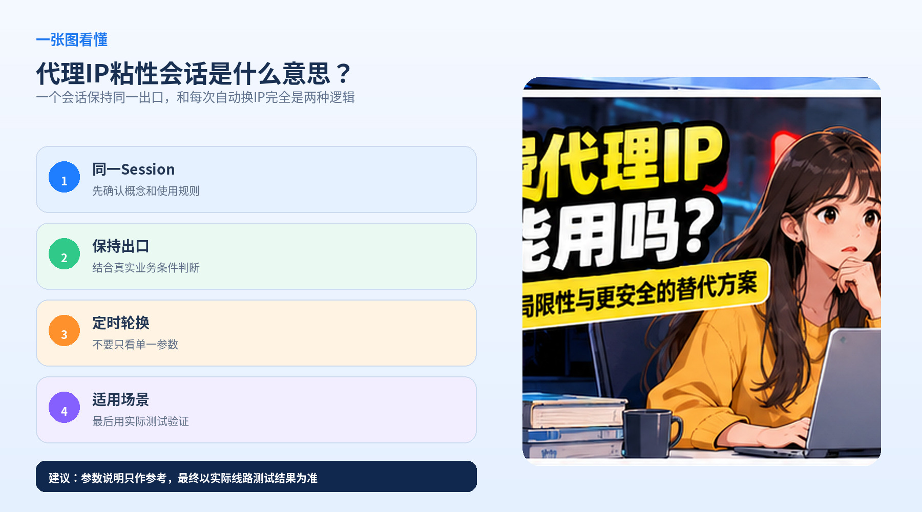 代理IP粘性会话是什么意思?Session保持和自动轮换有什么区别